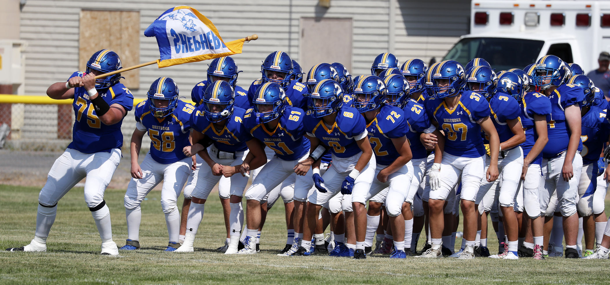 Shepherd vs. Glasgow football